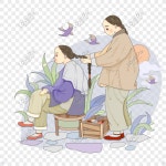 청나라, 작은 나라, 음력, 2 월 2 일 습관, 머리 Png 빗질 PNG 일러스트 무료 다운로드 - Lovepik 청나라, 작은 나라, 음력, 2 월 2 일 습관... 
