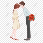 발렌타인 데이 커플 무료 이미지에서 키스 PNG 일러스트 무료 다운로드 - Lovepik 발렌타인 데이 커플 무료 이미지에서 키스