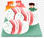 새 해 쌀 롤 쌀 공 그림 PNG 일러스트 무료 다운로드 - Lovepik 새 해 쌀 롤 쌀 공 그림