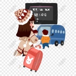 봄 축제를 위해 집으로 오는 어린 소녀 PNG 일러스트 무료 다운로드 - Lovepik 봄 축제를 위해 집으로 오는 어린 소녀