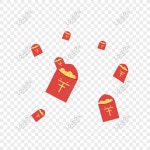 빨간 빨간 봉투는 금화로 가득 PNG 일러스트 무료 다운로드 - Lovepik 빨간 빨간 봉투는 금화로 가득