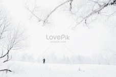 눈 속의 사람 사진 무료 다운로드 - Lovepik 눈 속의 사람