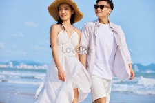 젊은 부부 걷기 사진 무료 다운로드 - Lovepik 젊은 부부 걷기