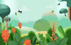 봄이 왔다 일러스트 무료 다운로드 - Lovepik 봄이 왔다