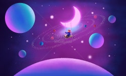 가을 하늘 일러스트 무료 다운로드 - Lovepik 가을 하늘