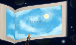이 책은 세상에서 일러스트 무료 다운로드 - Lovepik 이 책은 세상에서