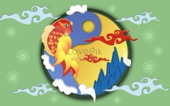 봉황은 상서로운 구름 일러스트 무료 다운로드 - Lovepik 봉황은 상서로운 구름