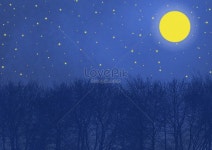 밝은 달이 일러스트 무료 다운로드 - Lovepik 밝은 달이