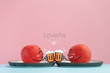크리 에이 티브 과일과 야채 형제가 맥주를 마신다. 일러스트 무료 다운로드 - Lovepik 크리 에이 티브 과일과 야채 형제가 맥주를 마신다.