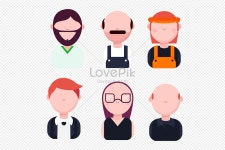 평면 디자인 사람들 PNG 일러스트 및 벡터 이미지 | 무료 다운로드 - Lovepik