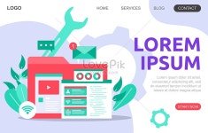 웹 페이지 프로젝트 개발의 플랫 빌드 웹 사이트 디자인 일러스트 무료 다운로드 - Lovepik 웹 페이지 프로젝트 개발의 플랫 빌드 웹 사이트... 