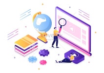 비디오 튜 토리 얼 배경 벡터 삽화 일러스트 무료 다운로드 - Lovepik 비디오 튜 토리 얼 배경 벡터 삽화