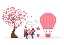해피 발렌타인 데이 평면 디자인 일러스트 레이 션 일러스트 무료 다운로드 - Lovepik 해피 발렌타인 데이 평면 디자인 일러스트 레이 션