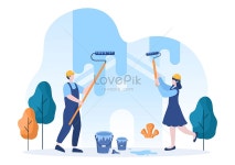집 수리 또는 수리 그림 일러스트 무료 다운로드 - Lovepik 집 수리 또는 수리 그림