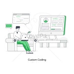 3d 코딩 배경 이미지, 3d 코딩 HD 배너 배경 무료 다운로드 - Lovepik