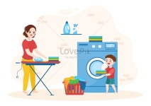 드라이 클리닝 스토어 서비스 그림 일러스트 무료 다운로드 - Lovepik 드라이 클리닝 스토어 서비스 그림