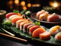 Premium Sushi Culinary Masterpiece Traditional Japanese Dish To New Heights Of Refinement 사진 무료 다운로드 - Lovepik... 