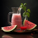 Water Melon Glass Mint 사진 무료 다운로드 - Lovepik Water Melon Glass Mint