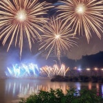 Brilliant Fireworks Light Up The Night Sky Ai Generated 사진 무료 다운로드 - Lovepik Brilliant Fireworks Light Up The Night... 