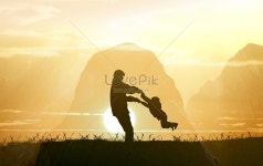 아버지께서 산처럼 사랑하신다 배경 사진 및 창의적인 일러스트 무료 다운로드 - Lovepik 아버지께서 산처럼 사랑하신다