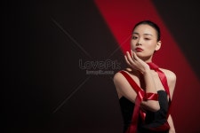 패션 뷰티 뷰티와 리본 사진 무료 다운로드 - Lovepik 패션 뷰티 뷰티와 리본