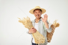  소박하고 정직한 농부들의 인사