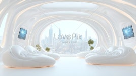 미래지향적인 공간생활 인테리어 디자인 배경 사진 및 창의적인 일러스트 무료 다운로드 - Lovepik 미래지향적인 공간생활 인테리어 디자인