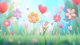 봄에 피는 아름다운 꽃 일러스트 무료 다운로드 - Lovepik 봄에 피는 아름다운 꽃