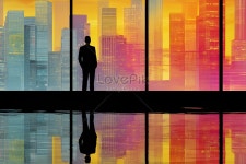 도시 건물 앞에서 남성 일러스트 무료 다운로드 - Lovepik 도시 건물 앞에서 남성