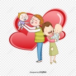 가족사진 PNG 일러스트 무료 다운로드 - Lovepik 가족사진