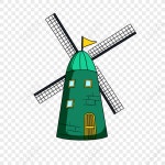 녹색 풍차 일러스트 클립 아트,회전,작은 집,초록 PNG 일러스트 무료 다운로드 - Lovepik 녹색 풍차 일러스트 클립 아트,회전,작은 집,초록