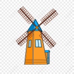 노란 풍차 일러스트 클립 아트,회전,노랑,작은 집 PNG 일러스트 무료 다운로드 - Lovepik 노란 풍차 일러스트 클립 아트,회전,노랑,작은 집