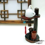 더리얼스 엠데코:대한민국 대표 플라워 종합쇼핑몰 [더리얼스 엠데코] 한국전통소품 호롱불 모형 촛불 옛날 등잔 장식 20 30cm 한국기념품 전통... 