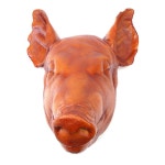 더리얼스 엠데코:대한민국 대표 플라워 종합쇼핑몰 [더리얼스 엠데코] 주문제작 돼지 머리 모형 고기 38cm 한식 음식모형 식당 고사상 머릿고기 PR