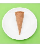 더리얼스 엠데코:대한민국 대표 플라워 종합쇼핑몰 [더리얼스 엠데코] 아이스크림콘 과자 콘지 모형 11.3cm 디저트 카페 베이커리 음식모형 PR