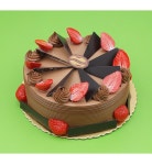 더리얼스 엠데코:대한민국 대표 플라워 종합쇼핑몰 [더리얼스 엠데코] 초코 케익 케이크 모형 20cm 모조빵 베이커리 음식 카페 데코 Pu리얼