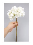 더리얼스 엠데코:대한민국 대표 플라워 종합쇼핑몰 [더리얼스 엠데코] 조화 수국 꽃 가지 화이트 46cm 인조 수국꽃 조화꽃 수국조화 꽃장식... 