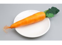 더리얼스 엠데코:대한민국 대표 플라워 종합쇼핑몰 [더리얼스 엠데코] 홍당무 모형 당근 오렌지 29cm 가짜 채소 야채모형 열매 음식 데코 WR