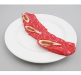 더리얼스 엠데코:대한민국 대표 플라워 종합쇼핑몰 [더리얼스 엠데코] LA 갈비살 모형 21.4cm 인조 엘에이갈비 소 쇠고기 생고기 정육점 뷔페... 