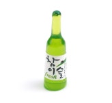 미니어처 참이슬 소주 모형 술병 3.5cm 4개 세트 공방 소품... 미니어처 참이슬 소주 모형 술병 3.5cm 4개 세트 공방 소품 납골당꾸미기 미니어쳐