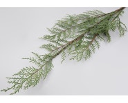 더리얼스 엠데코:대한민국 대표 플라워 종합쇼핑몰 [더리얼스 엠데코] 측백나무 가지 조화 편백 세다 스프레이 113cm 인조 히노키 노송나무... 