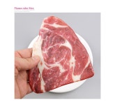 더리얼스 엠데코:대한민국 대표 플라워 종합쇼핑몰 [더리얼스 엠데코] 생고기 모형 13cm 정육점 뷔페 고기 코너 인조 음식모형 가짜 식품 전시 PR