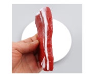 더리얼스 엠데코:대한민국 대표 플라워 종합쇼핑몰 [더리얼스 엠데코] 생고기 모형 11.7cm 정육점 뷔페 고기 코너 인조 음식모형 가짜 식품... 