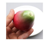 더리얼스 엠데코:대한민국 대표 플라워 종합쇼핑몰 [더리얼스 엠데코] 로즈애플 아키 자바애플 왁스애플 모형 8.3cm 열대과일 가짜 인조 과일... 