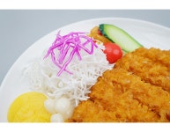 더리얼스 엠데코:대한민국 대표 플라워 종합쇼핑몰 [더리얼스 엠데코] 국내수작업 리얼 돈까스 모형 24cm 음식모형 일식 식당인테리어