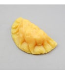 대표 플라워 종합쇼핑몰 [더리얼스 엠데코] 노란 만두 손만두 모형 4.8cm 4개 세트 음식모형 인조 분식 가짜 요리 전시 한식 식품 UR