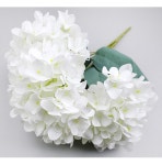 더리얼스 엠데코:대한민국 대표 플라워 종합쇼핑몰 [더리얼스 엠데코] 조화 파스텔 산방 수국 부쉬 48cm 24개 세트 3색 택1 조화꽃 고급조화... 