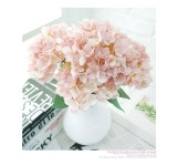 더리얼스 엠데코:대한민국 대표 플라워 종합쇼핑몰 [더리얼스 엠데코] 조화 파스텔 산방 수국 부쉬 48cm 24개 세트 3색 택1 조화꽃 고급조화... 