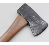 더리얼스 엠데코:대한민국 대표 플라워 종합쇼핑몰 [더리얼스 엠데코] 도끼 모형 58.5cm 선녀와 나뭇군 금도끼 은도끼 손도끼 가짜 인조 공연... 
