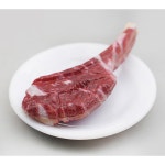 더리얼스 엠데코:대한민국 대표 플라워 종합쇼핑몰 [더리얼스 엠데코] 미니 립 토마호크 생고기 모형 4cm 2개 세트 모조 정육점 뷔페 장식 식품... 